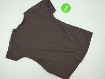 czarne t shirty damskie w serek: T-shirt damski, rozmiar L — 3