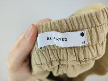 zara spodnie damskie len: Reserved, Material trousers for women, size XS — 5