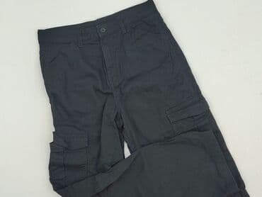 spodnie czarne cargo bershka: H&M, Spodnie cargo damskie, rozmiar M — 1