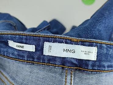 hm biale trampki: Jeansy damskie, rozmiar S — 4