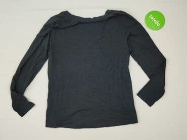 czarne bluzki z dekoltem w serek: Жіноча блуза, розмір S — 4