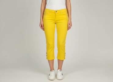 jeansy 46: DENIM JEANS, Jeansy damskie, rozmiar L — 7