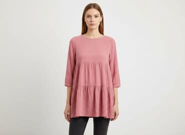 bluzka damska ze ściągaczem na dole: Жіноча блуза, розмір M — 1