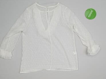 bluzka z tiulowymi bufkami: Bluzka damska, rozmiar S — 4