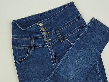 jeans wysoki stan: Jeansy damskie, rozmiar S — 1