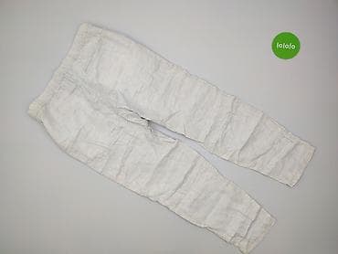 lenar plus: H&M, Spodnie materiałowe damskie, rozmiar 3XL — 3