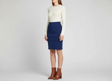 prążkowane spódnice: Women`s skirt, size S — 1
