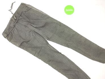 woskowane legginsy z wysokim stanem zara: Spodnie materiałowe damskie, rozmiar S — 2