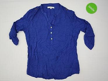 chabrowa bluzki plus size: Bluzka damska, rozmiar L — 2