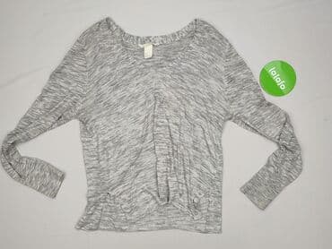 szara bluzka h m: H&M, Bluzka damska, rozmiar M — 2
