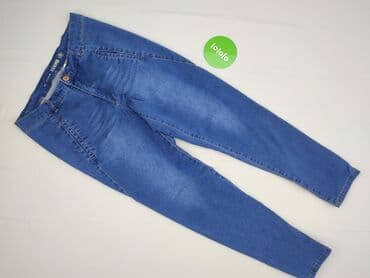deichmann srebrne buty: Denim, Jeansy damskie, rozmiar M — 2