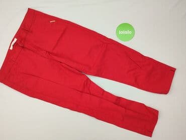 sukienka w krate czerwona: M.Sara, Spodnie materiałowe damskie, XS — 2