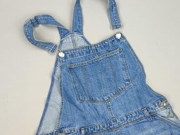 sandalki czarne ccc: DENIM JEANS, Ogrodniczki damskie, rozmiar M — 1