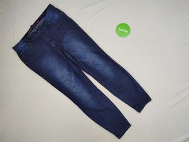 jeansy plus size wysoki stan: RAINBOW, Jeansy damskie, M — 2