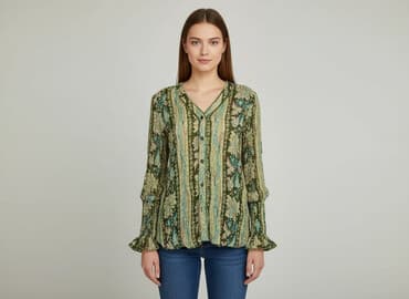 sandały klapki ccc: Bluzka damska, rozmiar S — 6