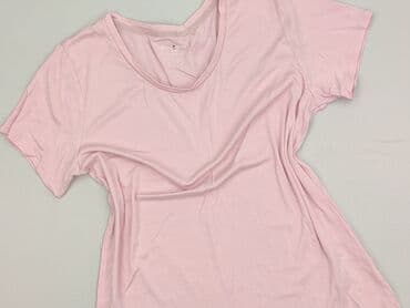 t shirt z baskinką: Bleu, T-shirt damski, rozmiar M — 1