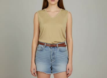 złoty top damski: Women`s T-shirt, size S — 1