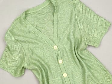 sweter z krótkim rękawem męski: Kardigan damski, rozmiar S — 1