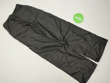 szerokie damskie jeansy: Spodnie materiałowe damskie, rozmiar S — 3