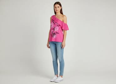 klapki hermes ccc: Sisley, T-shirt damski, rozmiar S — 6