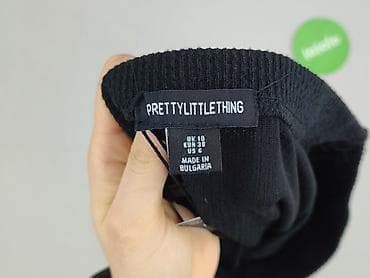 cekinowa top: PrettyLittleThing, Spódnica damska, rozmiar M — 4