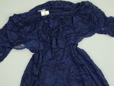 niebieskie sukienki plus size: Sukienka damska, rozmiar 6XL — 1