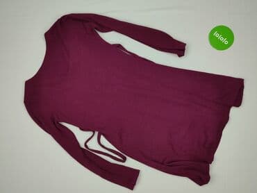 jakie rajstopy do bordowej sukienki: Sukienka damska, rozmiar S — 3