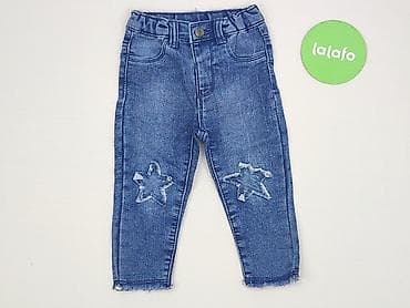 t shirt basic oversize: Spodnie jeansowe, So cute, 9-12 miesięcy, stan - Bardzo dobry — 2