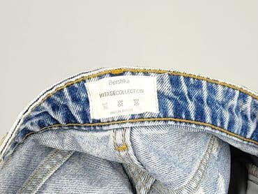 jeansy mom fit z dziurami bershka: Bershka, Szorty damskie, rozmiar S — 4