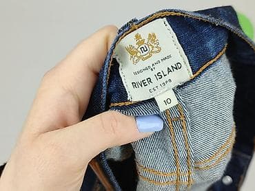 czerwone szorty: River Island, Szorty damskie, rozmiar M — 4