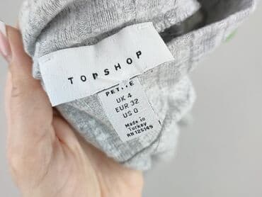 sweter z tiulowymi rękawami: Topshop Petite, Golf damski, 2XS — 5