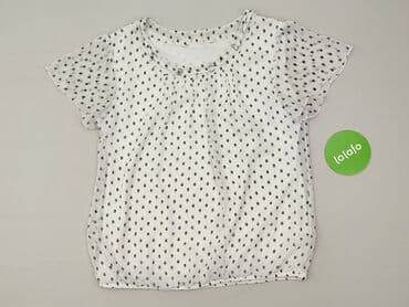 biale bluzki z bufiastymi rekawami: Bluzka damska, rozmiar L — 2