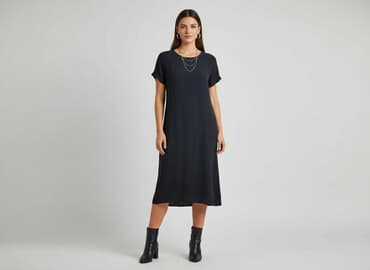 sukienka marynarka niebieska: Sukienka damska, rozmiar M — 1