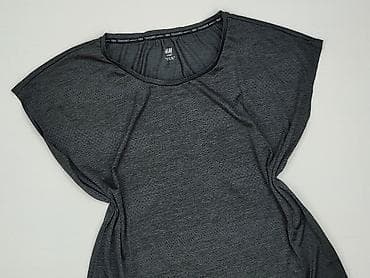 hm bluza niebieska: H&M Sport, T-shirt damski, rozmiar M — 1