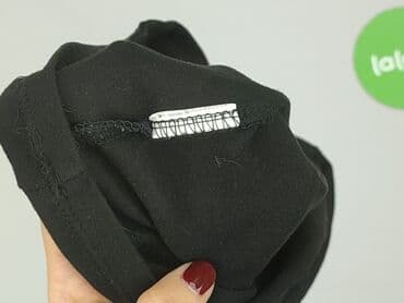 deichmann czarne sandały: Sinsay, Top damski, rozmiar S — 5