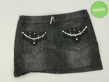 mini spódniczka czarne: Spódnica damska, rozmiar M — 3