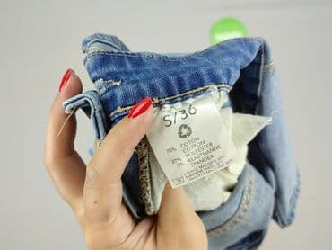 jeansowe ogrodniczki damskie: Ogrodniczki damskie, rozmiar S — 5