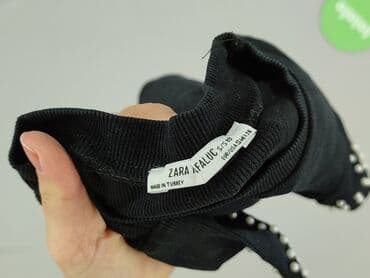 bluzka z otworem na kciuk: Zara, T-shirt damski, rozmiar S — 4