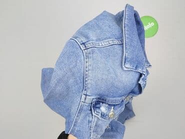 kurtka dziewczynka: Dziecięca kurtka jeansowa, 12 lat, 146-152 cm, H&M, stan - Bardzo dobry — 6