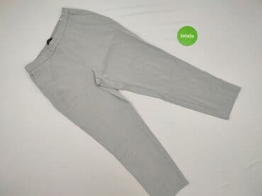 Women: Reserved, Material trousers for women, size 2XL (EU 44) — 2