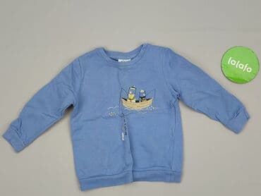 skórzana kurtka i futrzana kamizelka: Sweatshirt, So cute, 1.5-2 years, 86-92 cm, condition - Very good — 2