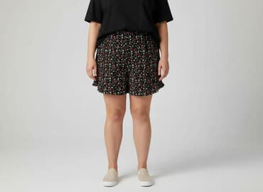 krótkie spodenki welurowe: Szorty damskie, rozmiar 5XL — 6