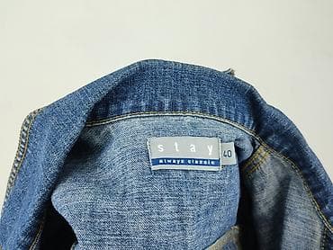 katany jeansowe: Kurtka jeansowa damska, rozmiar L — 4