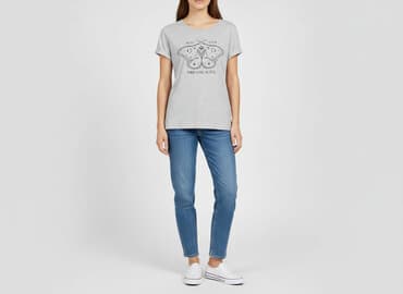 legends never die t shirty: Madewell, T-shirt damski, rozmiar S — 1
