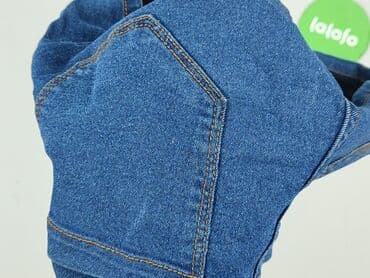 krótkie spodenki z wysokim stanem jeansowe: Szorty damskie, rozmiar M — 6