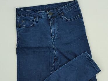 dzinsowe bluzki: Topshop Moto, Jeansy damskie, rozmiar XS — 1