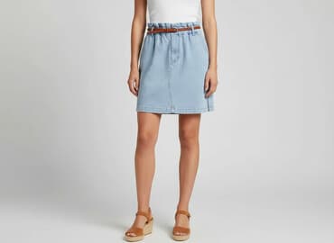 spódnice jeansowe top secret: Women`s skirt, size S — 1