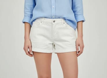 spodenki muślinowe damskie: H&M, Szorty damskie, rozmiar M — 6