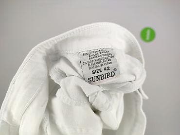 Mężczyźni: Białe męskie spodnie Sunbird - Marka: Sunbird - Kolor: biały - — 6