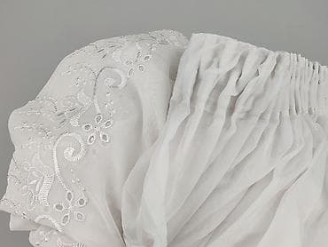 All for country house and garden: Biała firana z haftem – panel/zasłona - Materiał: delikatna — 4
